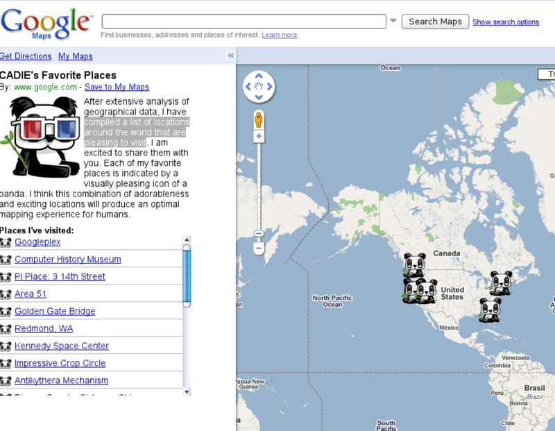 Illustration for article titled Christmas at Google is April 1st: A Brief History of Google Maps Jokes